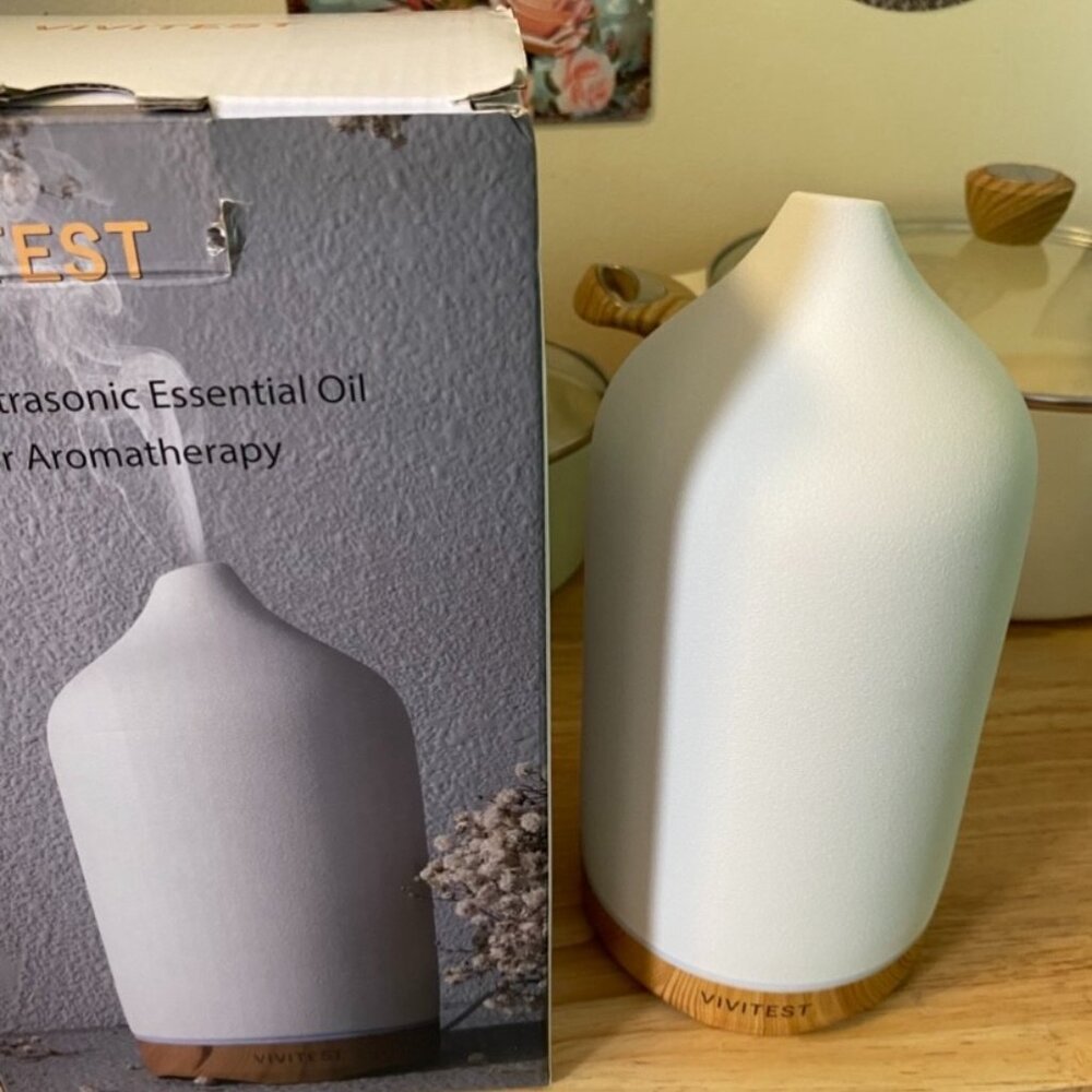 Ceramic Ultrasonic Essential Oil Diffuser